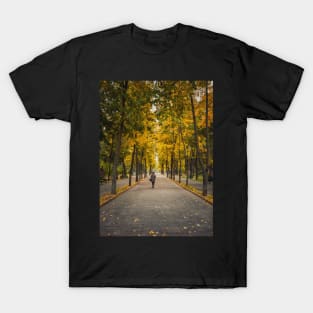 a walk in the autumn park T-Shirt